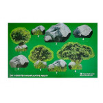 Žirafy 3 kusy + pozadie